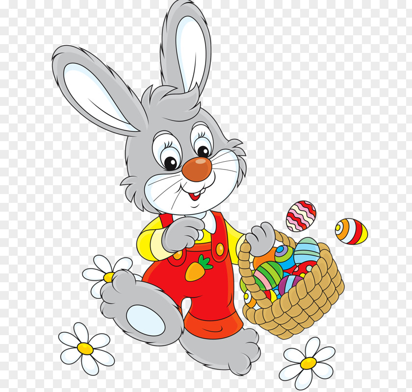 Cute Rabbit Easter Bunny Egg Illustration PNG
