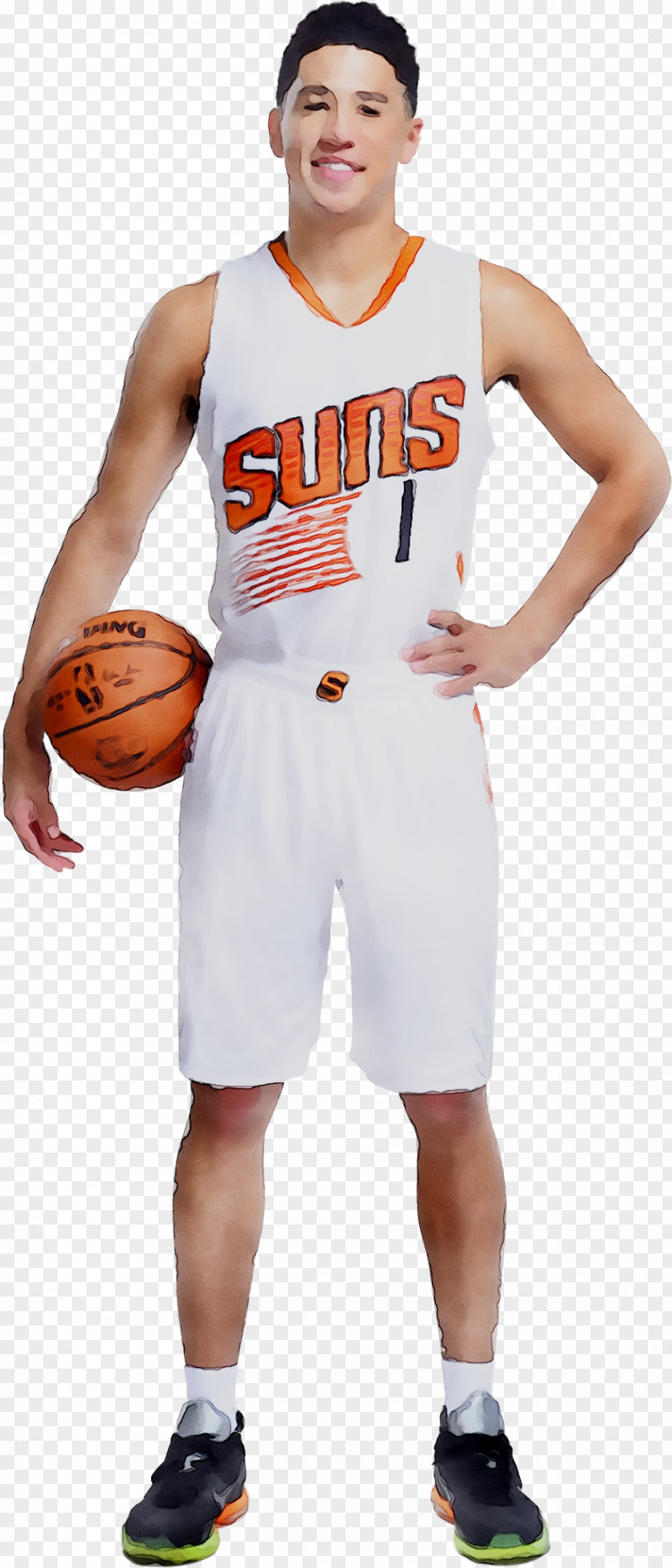 Devin Booker Basketball Phoenix Suns The NBA Finals PNG