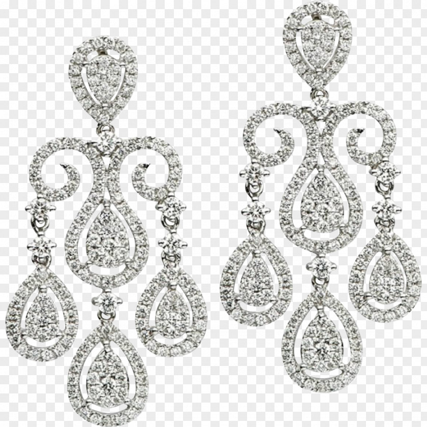 Earring Body Jewellery Gold Diamond Carat PNG