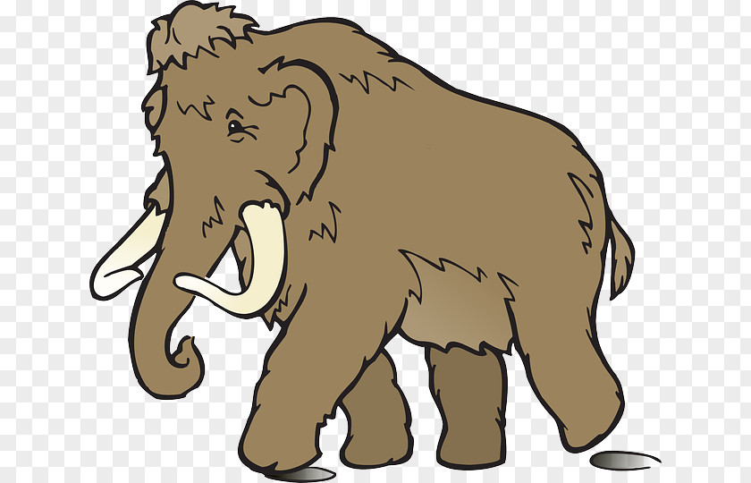 Elephants Mastodon The Woolly Mammoth Christian Clip Art PNG