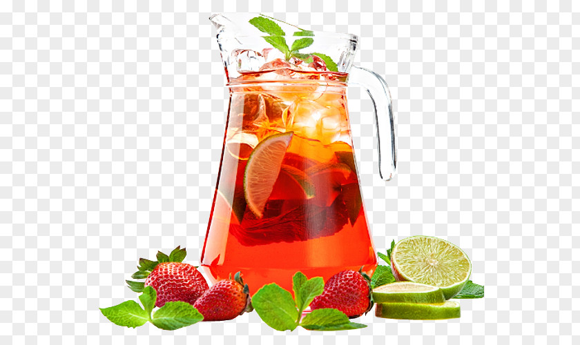 Fruit Tea Cocktail Sangria Juice Mojito Soft Drink PNG