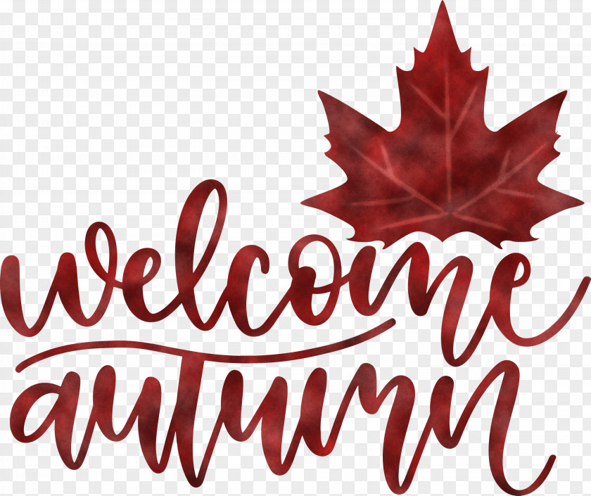 Welcome Autumn Hello Time PNG