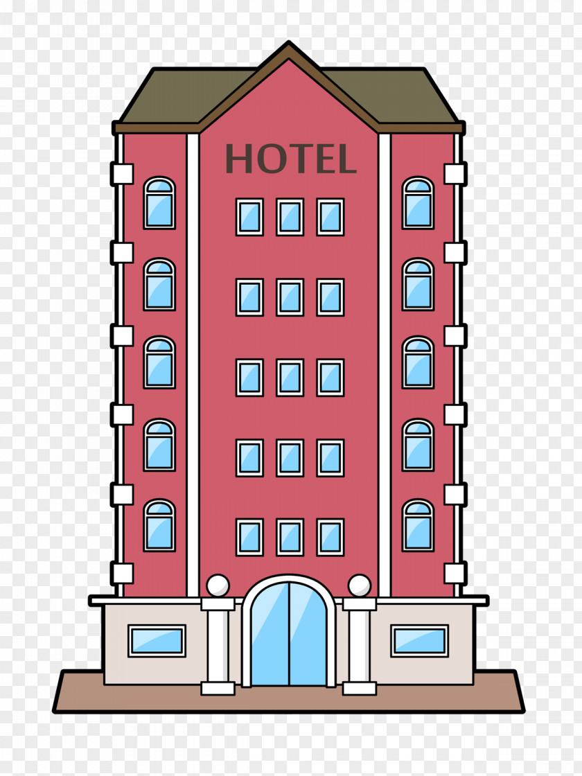 Hotel Clip Art Openclipart Image Motel PNG