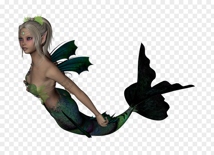 Mermaid Tail Post Merfolk Art PNG