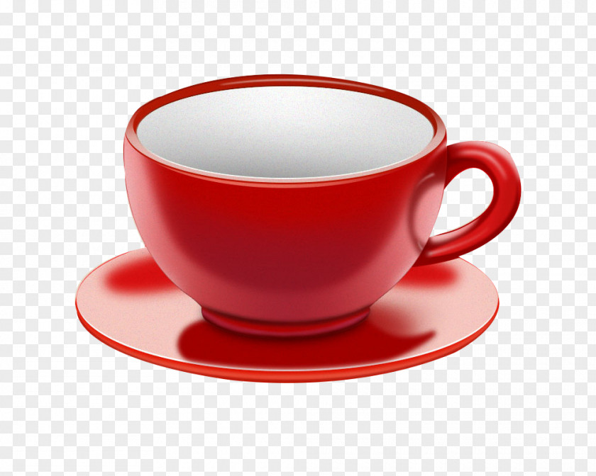 Red Cup Coffee Espresso PNG