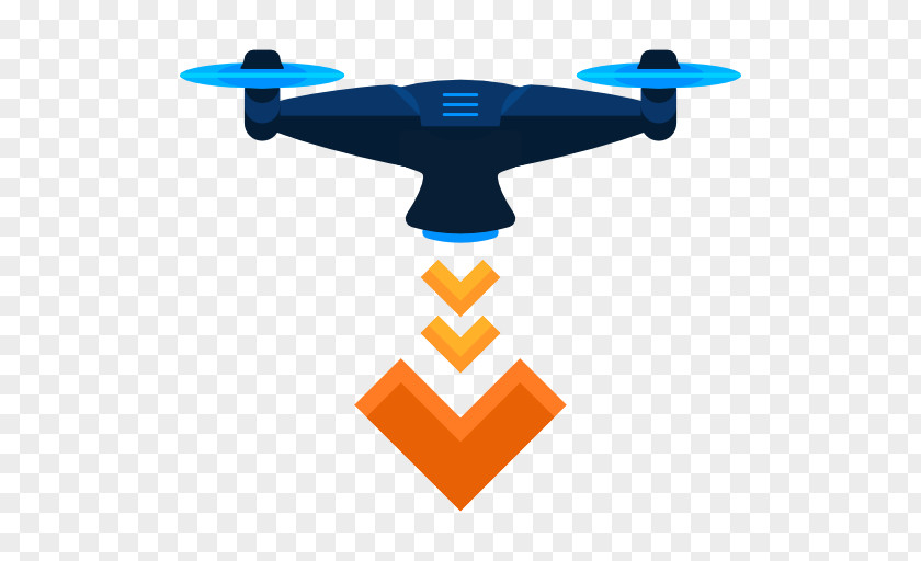 UAV Unmanned Aerial Vehicle Quadcopter Drone Racing Icon PNG