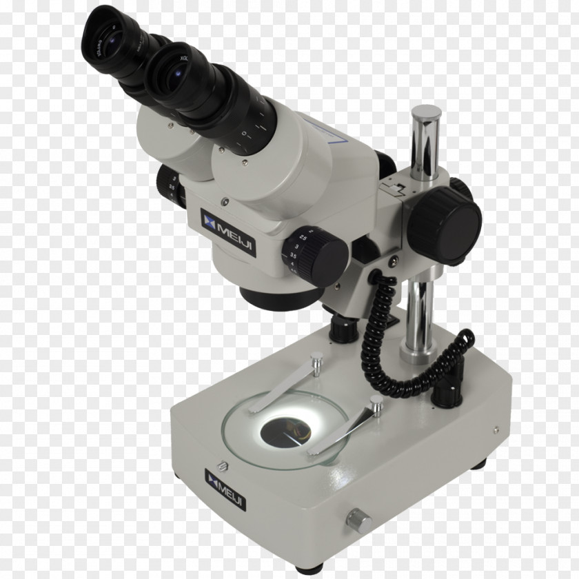 Microscope Stereo Digital Optical Optics PNG