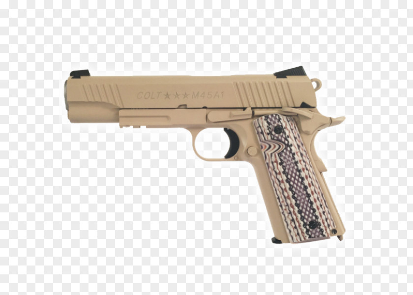 Pistolet Colt Defender M1911 Pistol Cybergun Blowback Airsoft Guns PNG