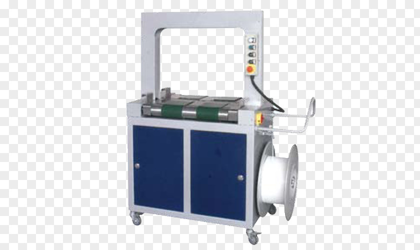 Plastic Bag Packing Machine Strapping Packaging And Labeling Máquina Flejadora PNG