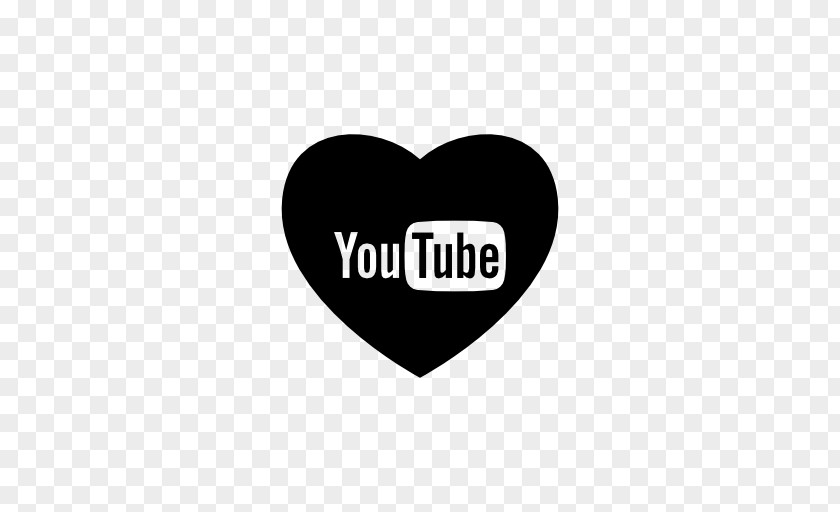 Youtube YouTube Heart Logo PNG