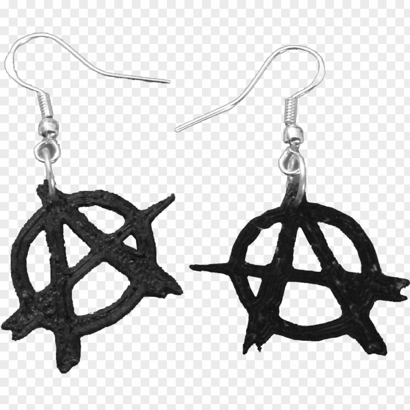 Anarchy Earring Anarchism And Other Essays Jewellery Silver PNG