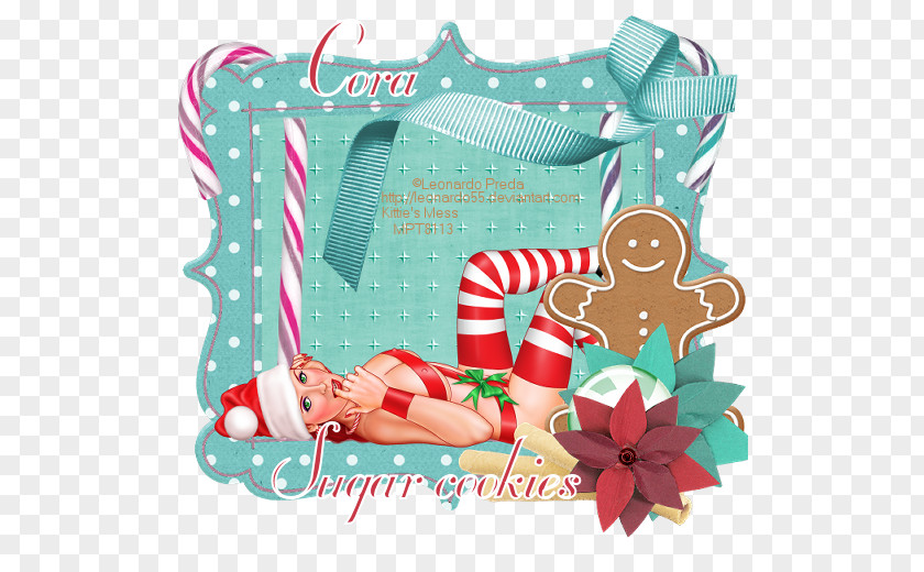 Gift Christmas Ornament Character Font PNG