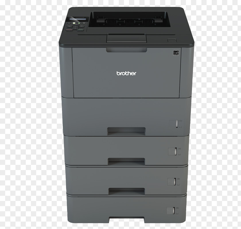 Printer Laser Printing Inkjet Brother HL-L5200DW Photocopier PNG