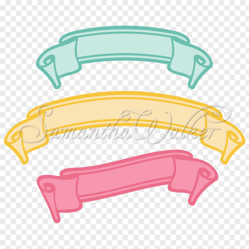 Curve Banner Line Angle PNG