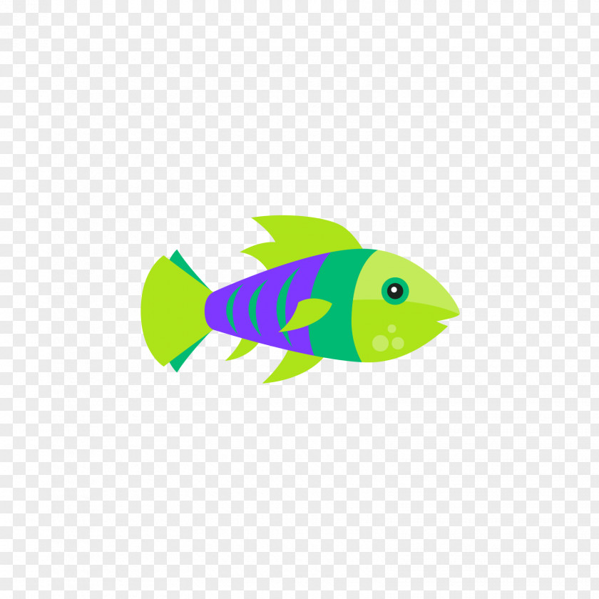 Greenish Blue Fish PNG