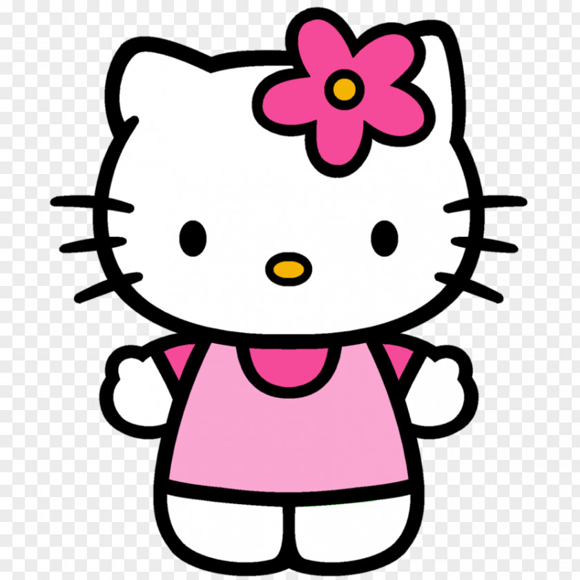 Kitty Hello Desktop Wallpaper Art Clip PNG