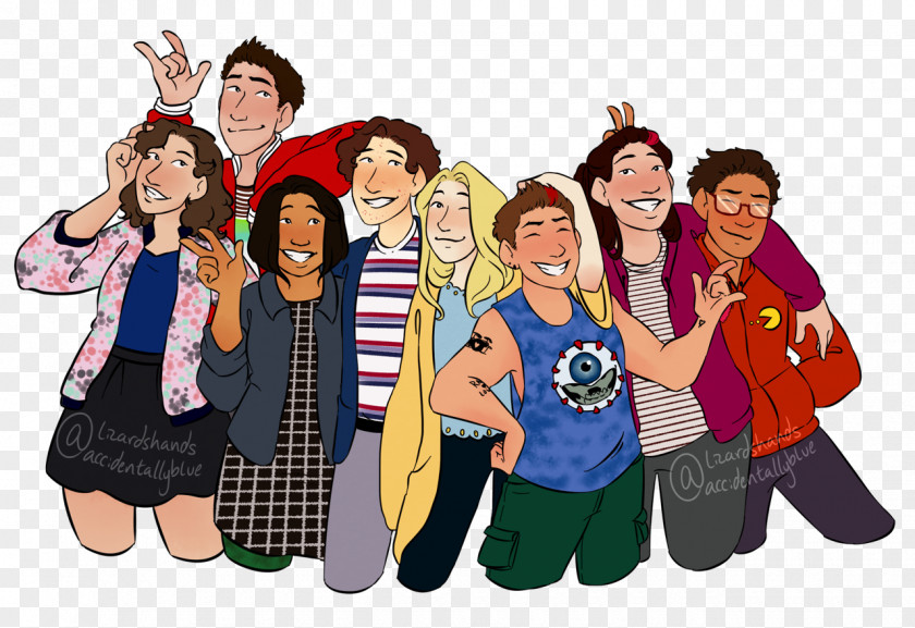 Summer Group Of People Friendship Costume Social Loneliness Halloween PNG