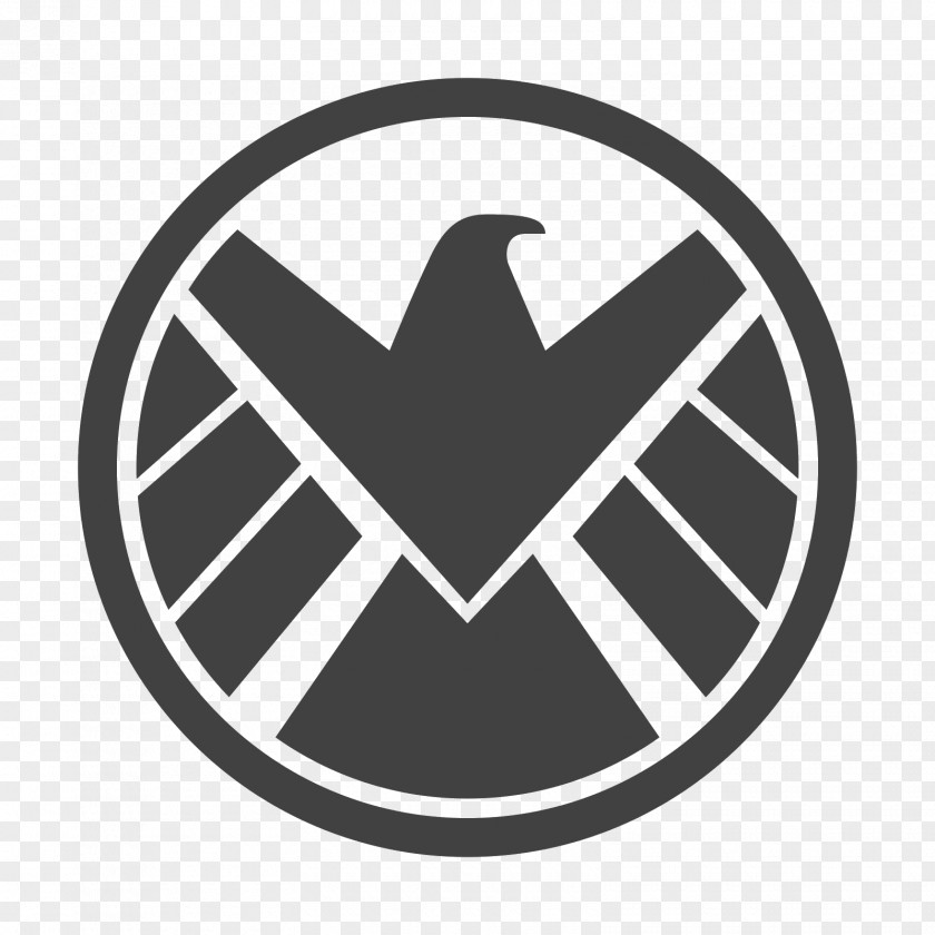 Captain America Logo S.H.I.E.L.D. Decal Sticker PNG