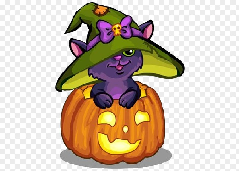 Cat Halloween Kitten Clip Art PNG
