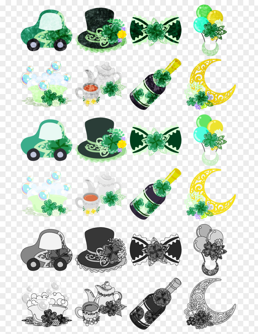 Clover Spring Background Shoe Clothing Accessories Product Clip Art Fashion PNG