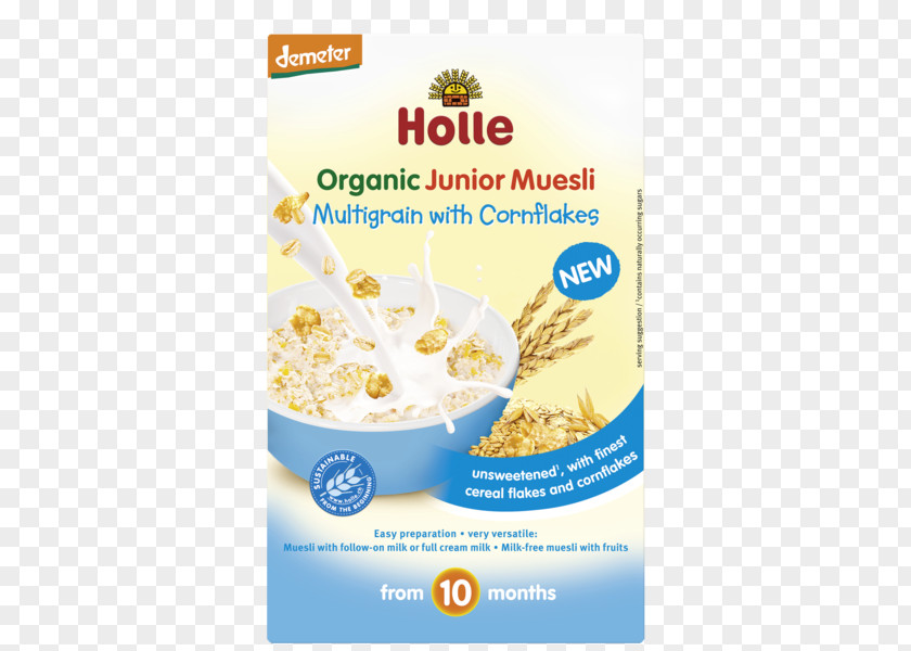 Milk Muesli Breakfast Cereal Corn Flakes Baby Food Organic PNG
