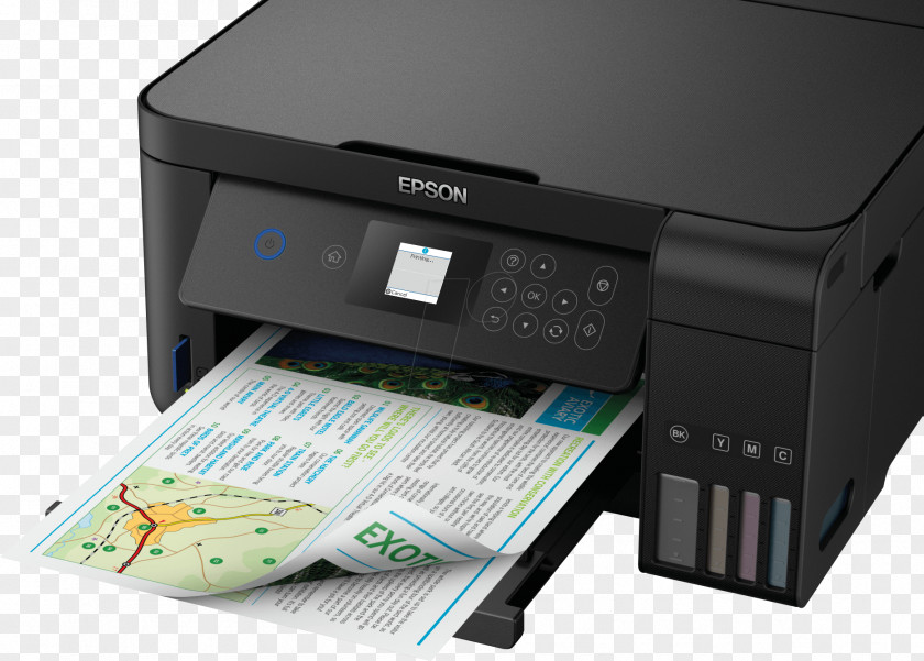 Printer Inkjet Printing Multi-function Epson PNG