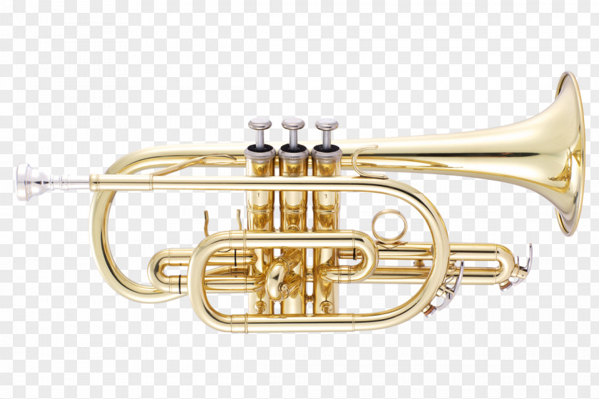 Trumpet Cornet Saxhorn Mellophone Tenor Horn PNG