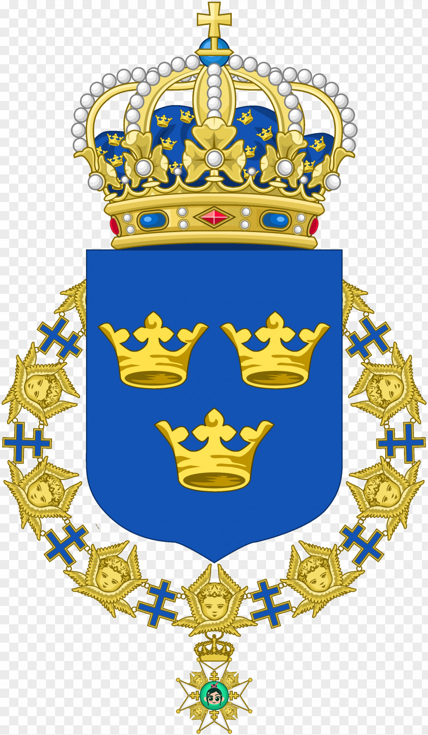 Coat Of Arms Sweden Swedish Empire National PNG