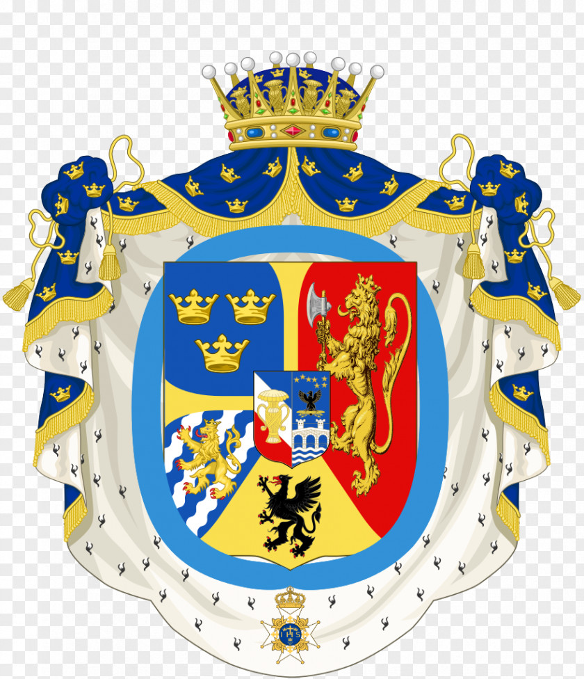 Suede Coat Of Arms Sweden Denmark Norway PNG