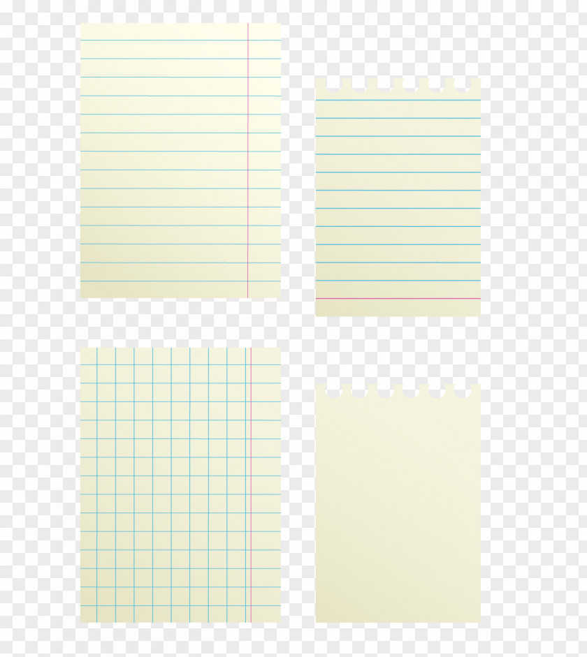 4 Notebook Paper Yellow Textile Angle Font PNG