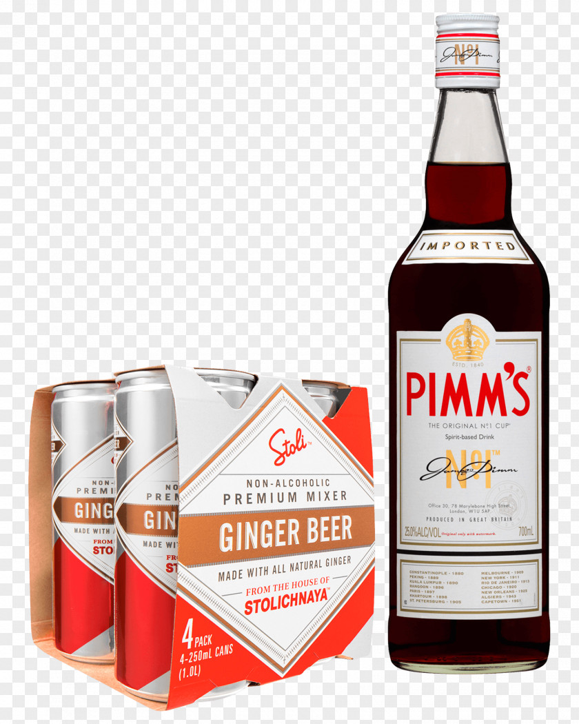 Fresh Ginger Liqueur Whiskey Pimm's Bottle PNG
