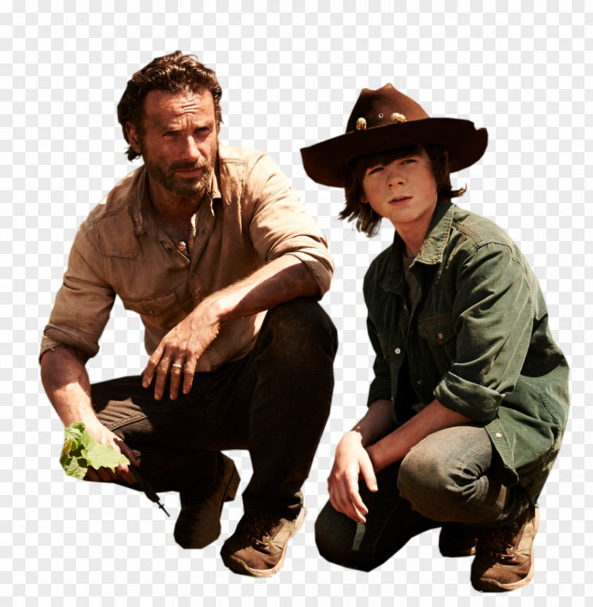 TWD File Carl Grimes Rick T-shirt Negan Michonne PNG