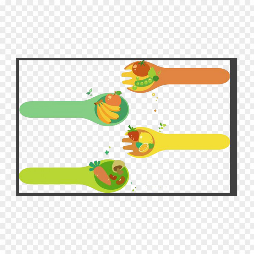 Baby Spoon,fork Spoon Illustration PNG