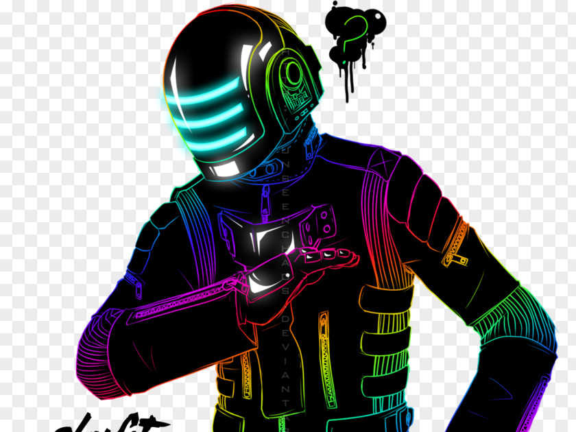 Daft Punk Musician Disc Jockey Art PNG