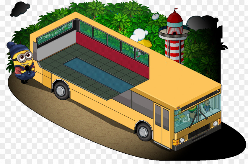 Habbo Bg Game Bus Minions PNG