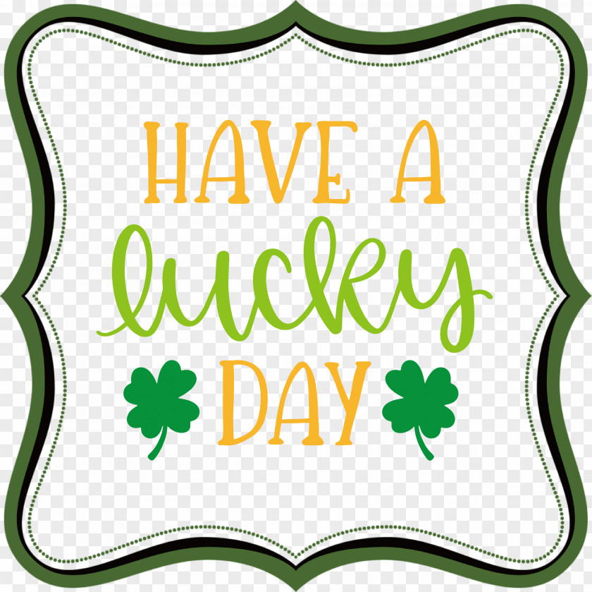 Lucky Day Patricks Saint Patrick PNG