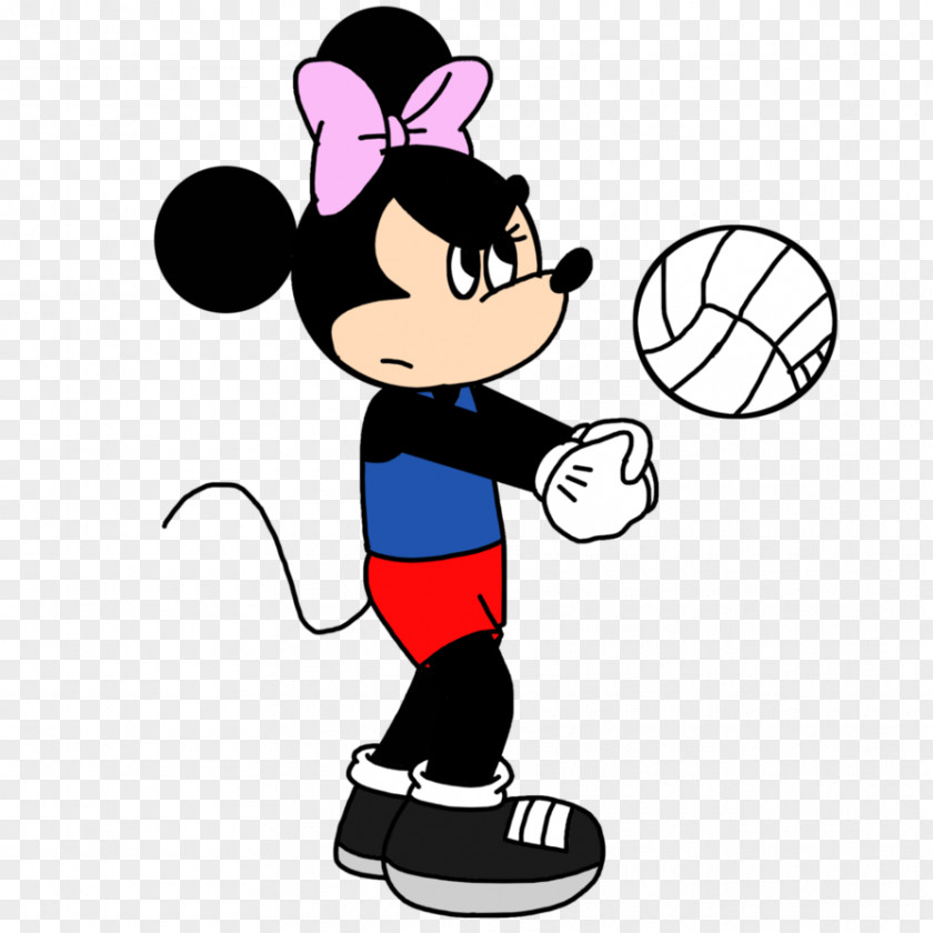 Mickey Mouse Minnie Volleyball Drawing Clip Art PNG