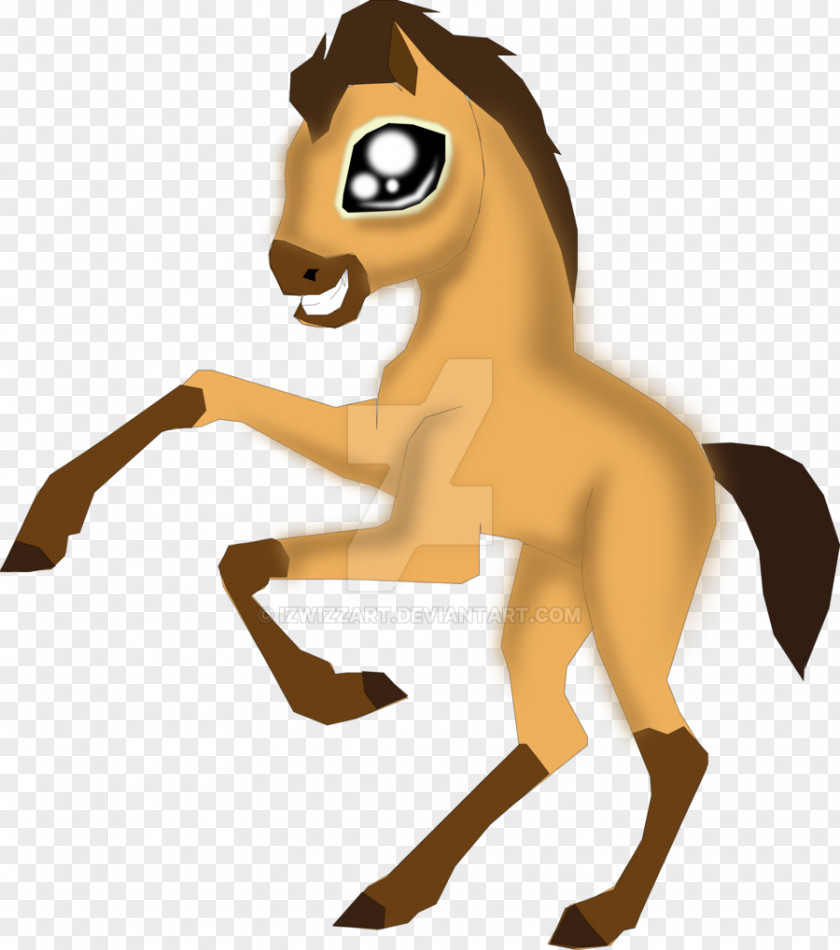 Mustang Stallion Mane Colt Donkey PNG
