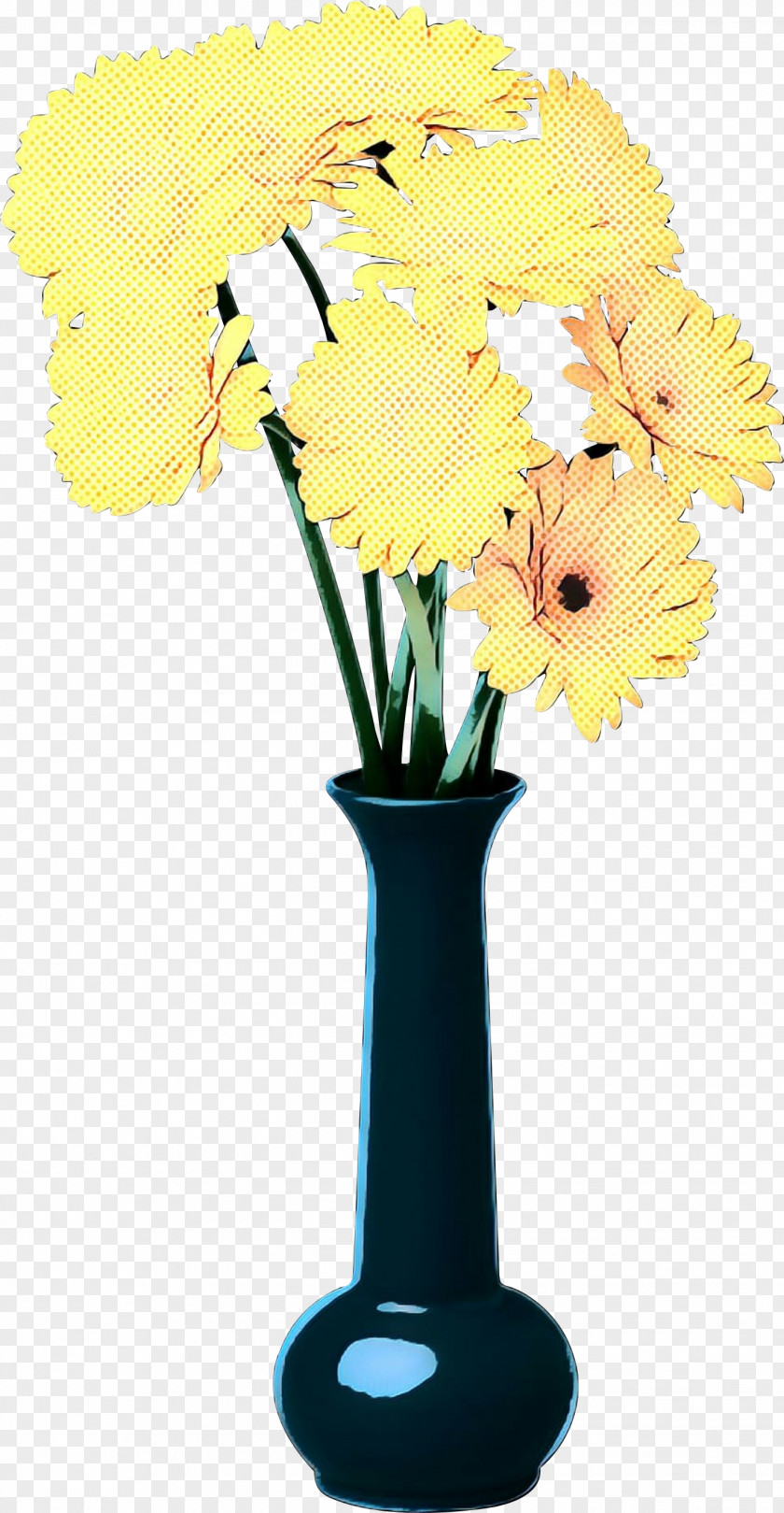 Narcissus Artifact Flowers Background PNG