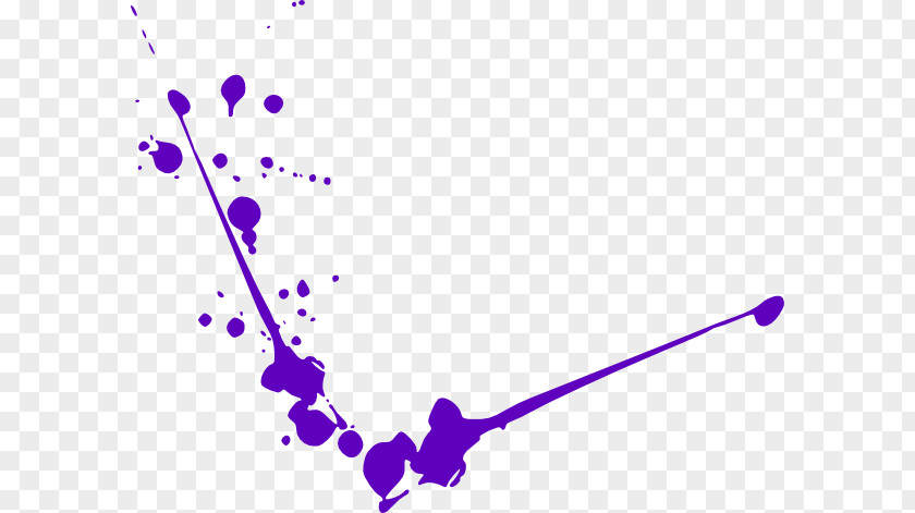 Purple Splash Blood Color Clip Art PNG