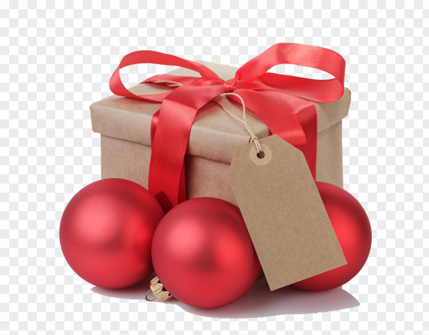 Red Ribbon And Ball PNG