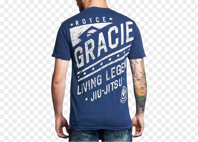 T-shirt Gracie Family Sleeve Venum Mixed Martial Arts Clothing PNG