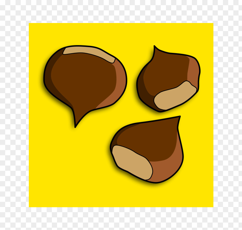 Clip On Nuts Sweet Chestnut Roasted Chestnuts Art PNG