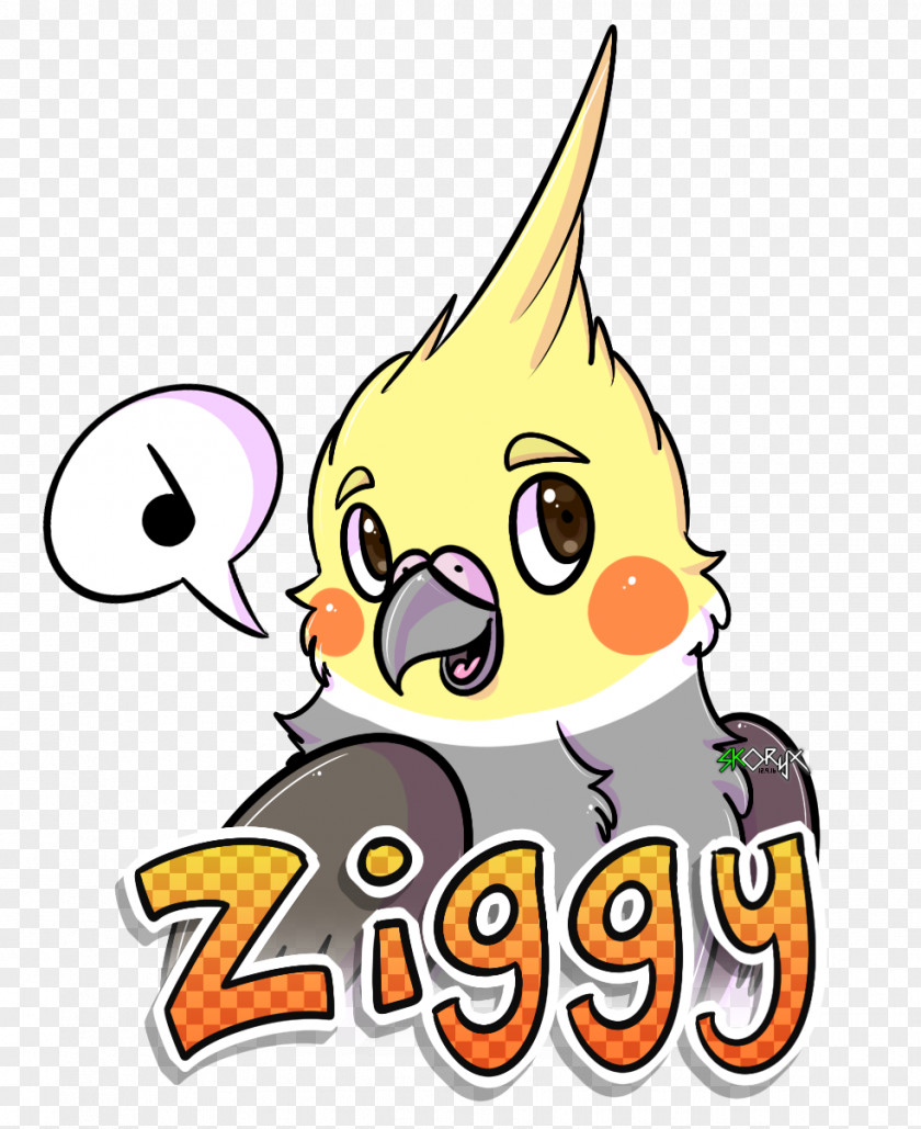 Cockatiel Bird Art Drawing PNG