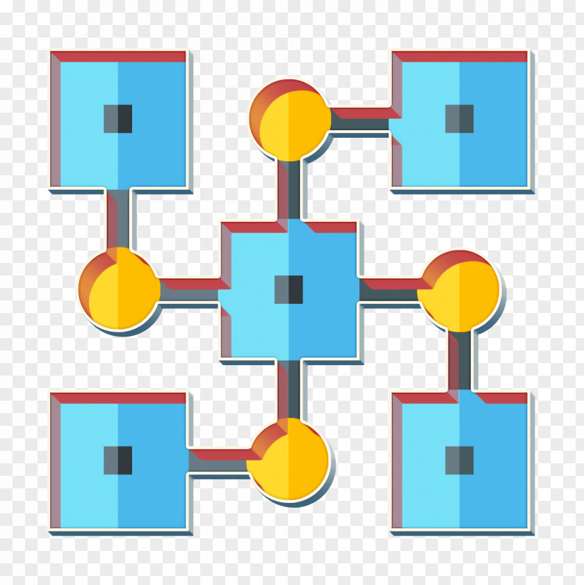 Distributed Icon Blockchain PNG