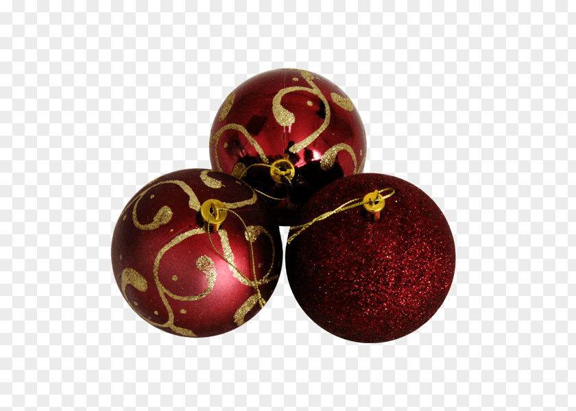 Marsala Natal Christmas Ornament Ball Red PNG