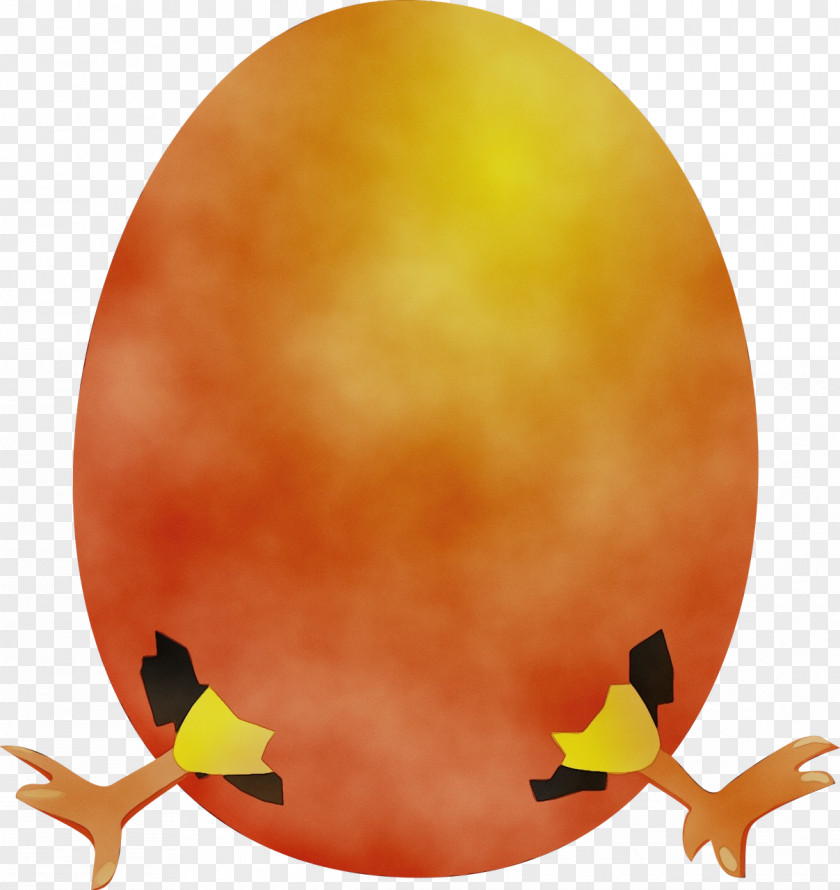 Orange Incubator Easter Egg Background PNG