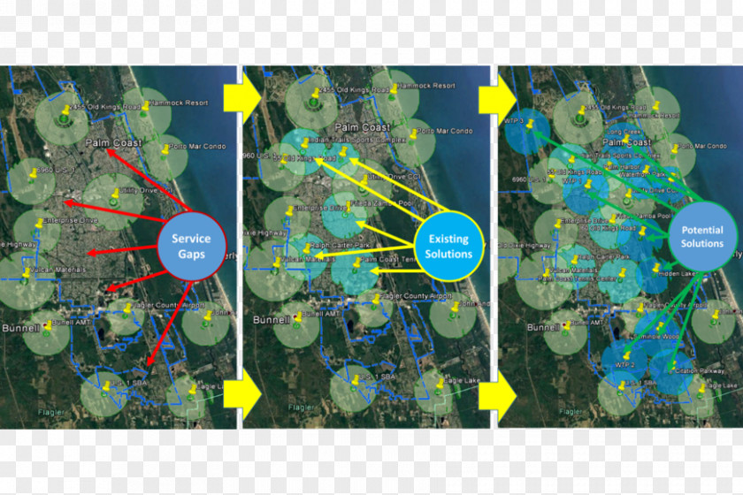 Palm PLAN Wireless City Coast Observer Urban Planning PNG