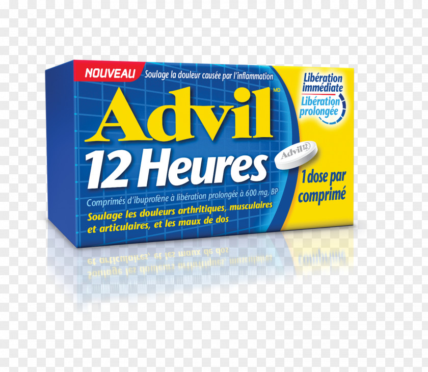 Tablet Ibuprofen Advil Pain Reliever/Fever Reducer Drug PNG
