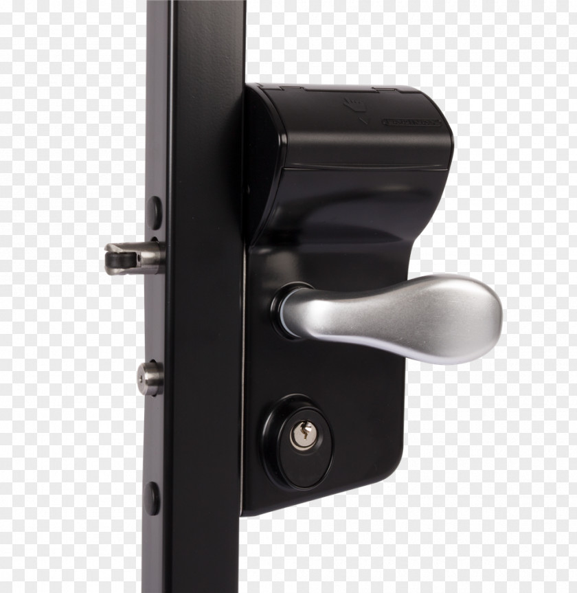Bullet Impression Lock Code Gate Door Coating PNG